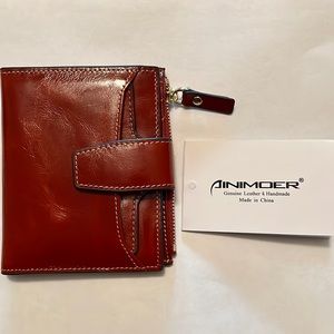 Women’s Compact Bi-fold RFID Blocking Wallet Card Case
